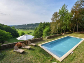 Plush Mansion in Saint Germain de Belv s with Private Pool